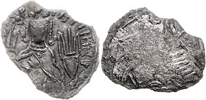 KIEW, Wladimir, 978-1015, Srebrennik o.J. (ca.990-1000) 1,49g